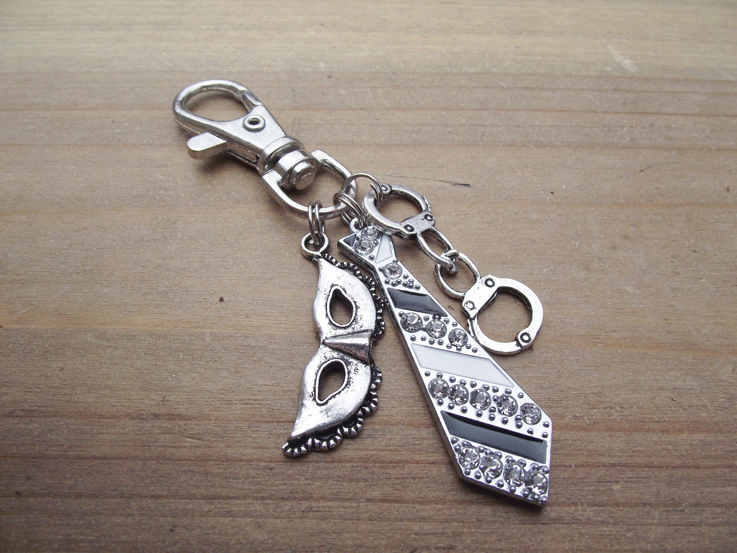 50 Shades - Gray, Darker, Freed Inspired Keychain