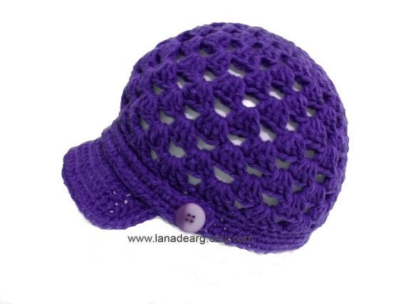 Crochet pattern beanie cap hat PDF n3