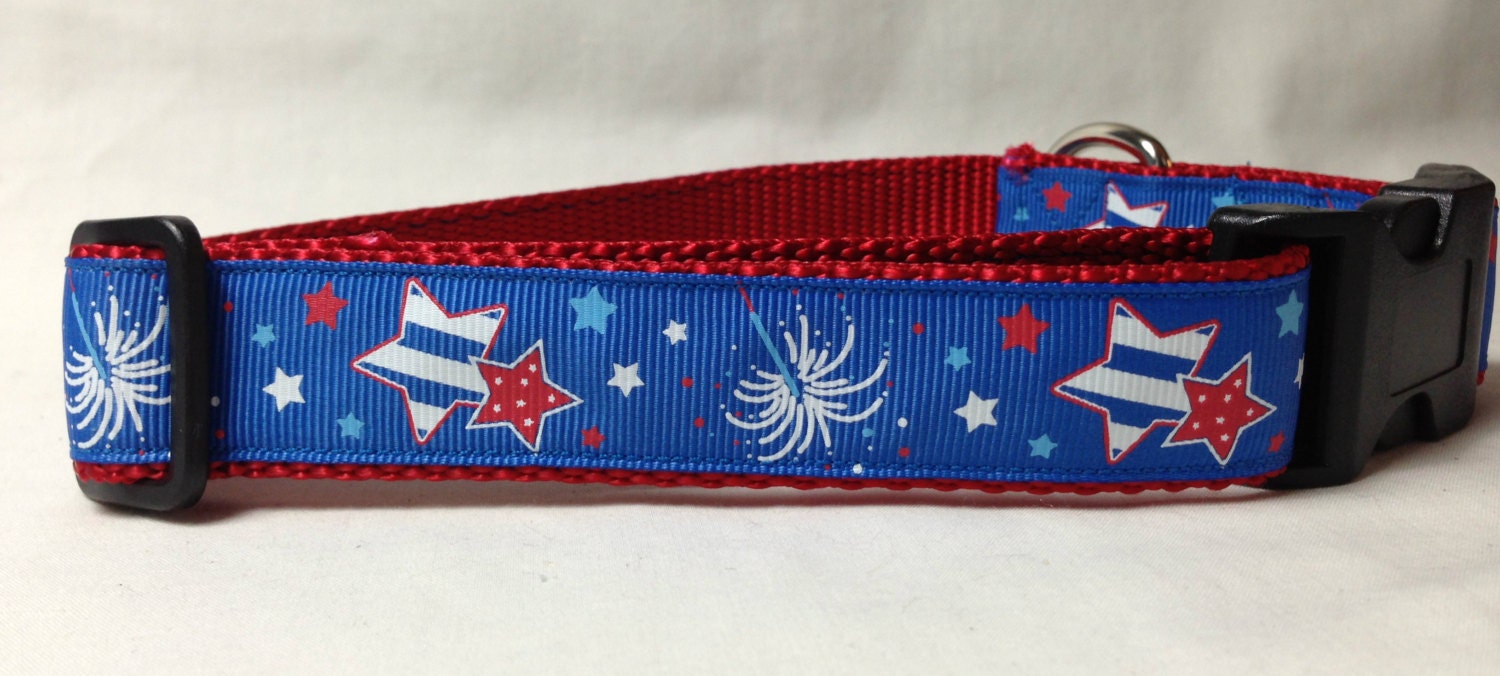 Firework Dog Collar