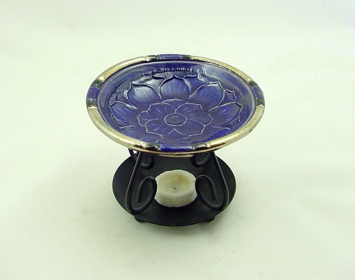 ESSENTIAL OIL Lotus DIFFUSER Handmade Ceramic Pottery