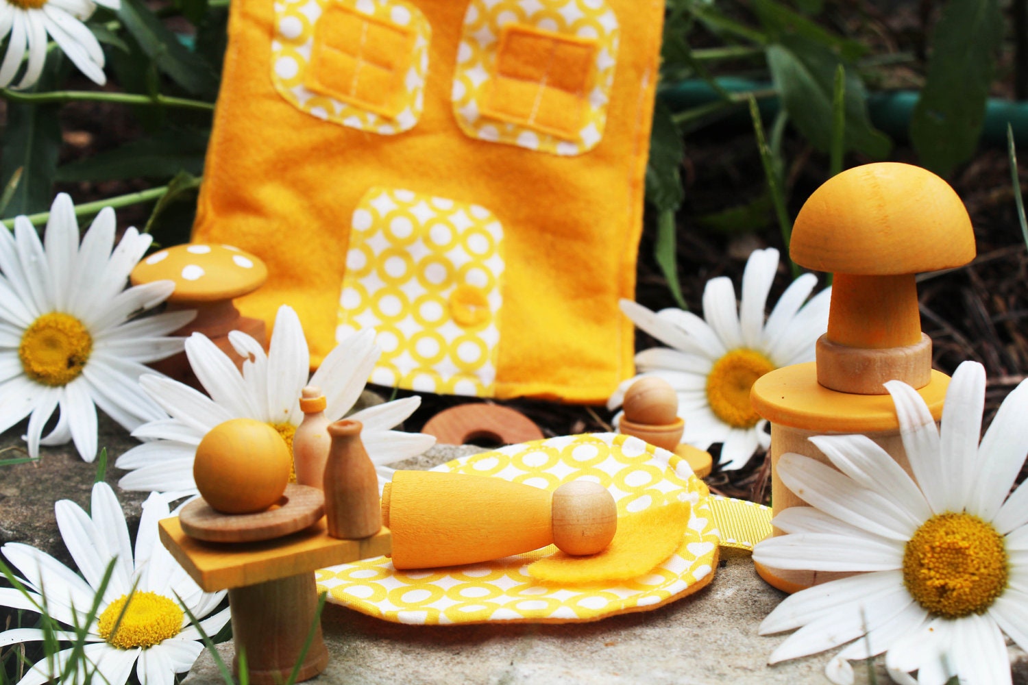 Fairy Friend - You Choose the Color - A Waldorf and Montessori Inspired Pretend Friend Play Set