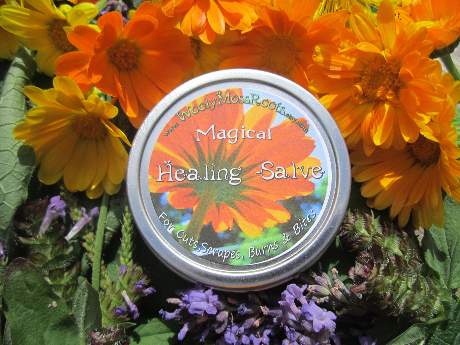 Herbal Salve- Magical Healing Salve- with Organic Herbs