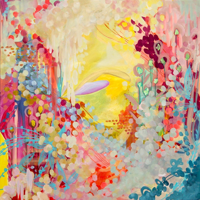 PIXIE - Original Acrylic Painting on Canvas