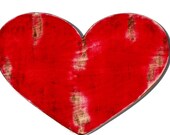 ECO DECOR HEART......Distressed Wood Heart, Custom Wooden Hearts, Rustic, Woodworking, Houseware, Wedding,Office Decor, Wall Hanging