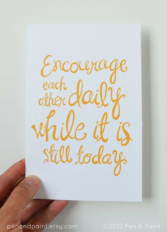 CHOOSE your color - Bible Verse, Scripture, Inspiring Quote, Motivational, Illustration, Hand Lettering, Encouragement, 5 x 7 art print