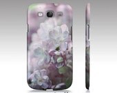 Samsung galaxy S3 case, iphone 4,4s, 5 case, "Lilacs" purple flowers, floral photography