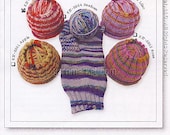 Spiral Socks Dye Knitting Kit, Knit One Crochet Too