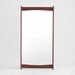 Mid Century Teak Mirror - Modern, Bedroom, Wood, Wall, Hanging