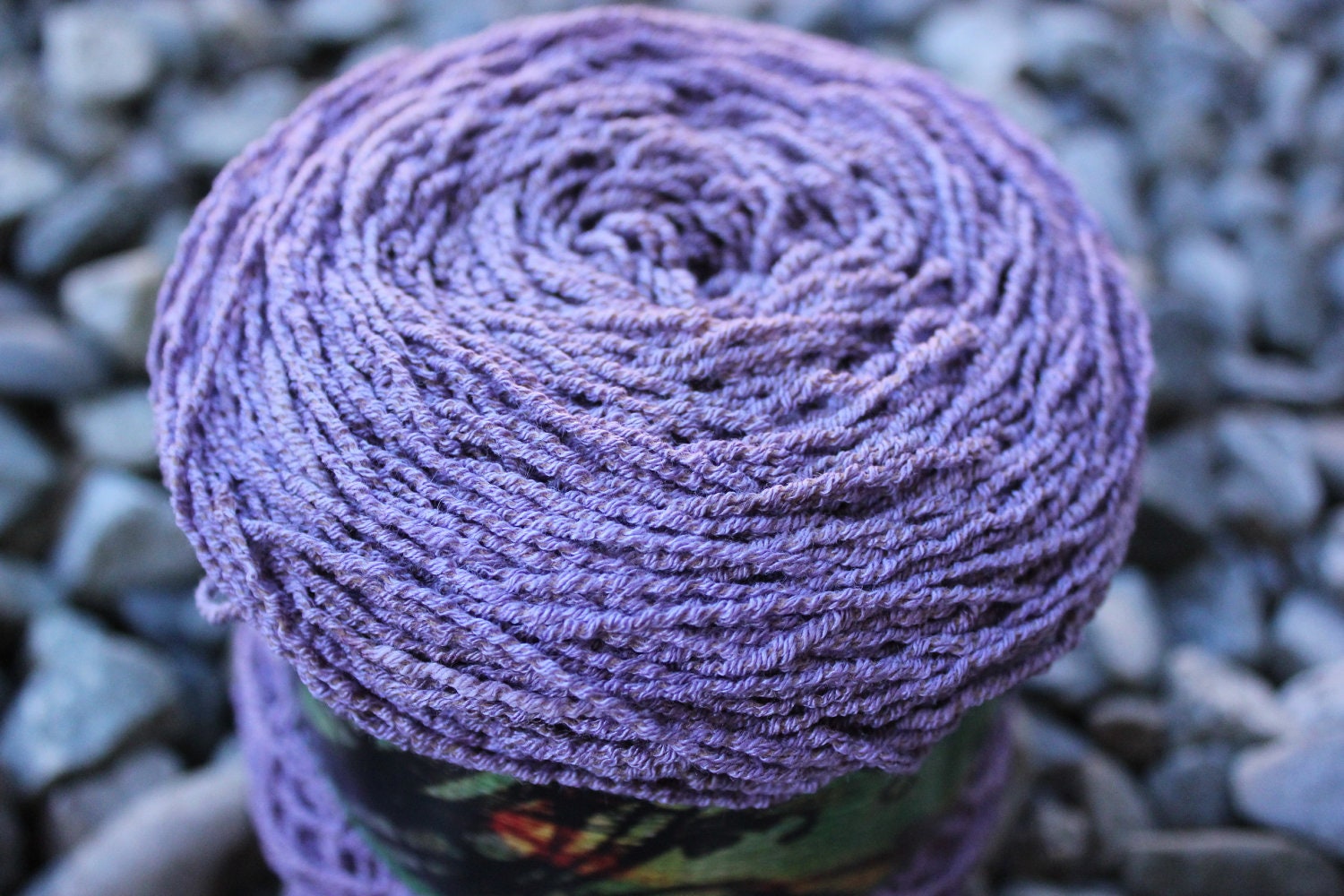 Logwood Light - Naturally Hand Dyed Bamboo and Cotton Sock Yarn - Logwood - Vegan Friendly - 377 yds