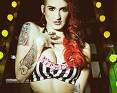 Psycho Pink  Truffles Bralette