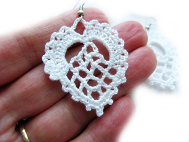 PDF Tutorial Crochet Pattern Dangle Earrings By Accessoriesbynez