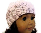 Doll Hat Beanie Pink Heart American Girl Doll