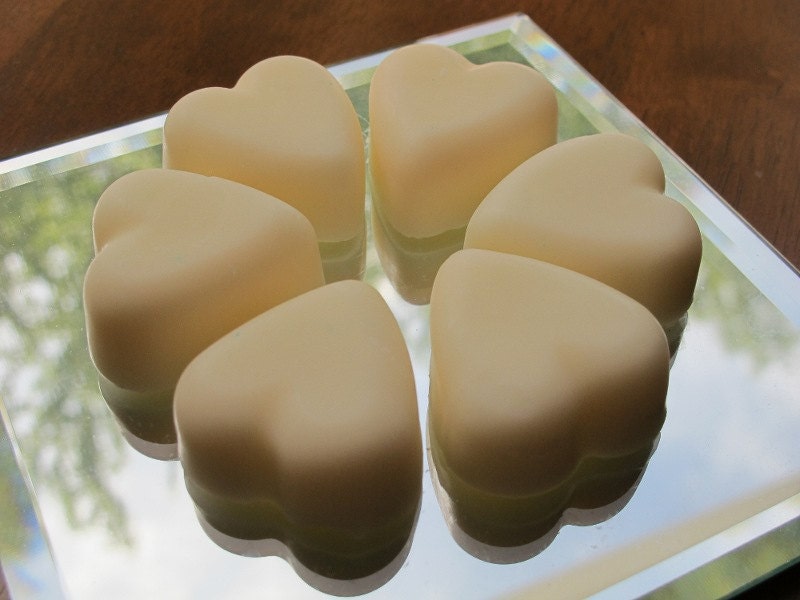 Lavender Scented All Natural Soy Heart Tarts Wax Melts