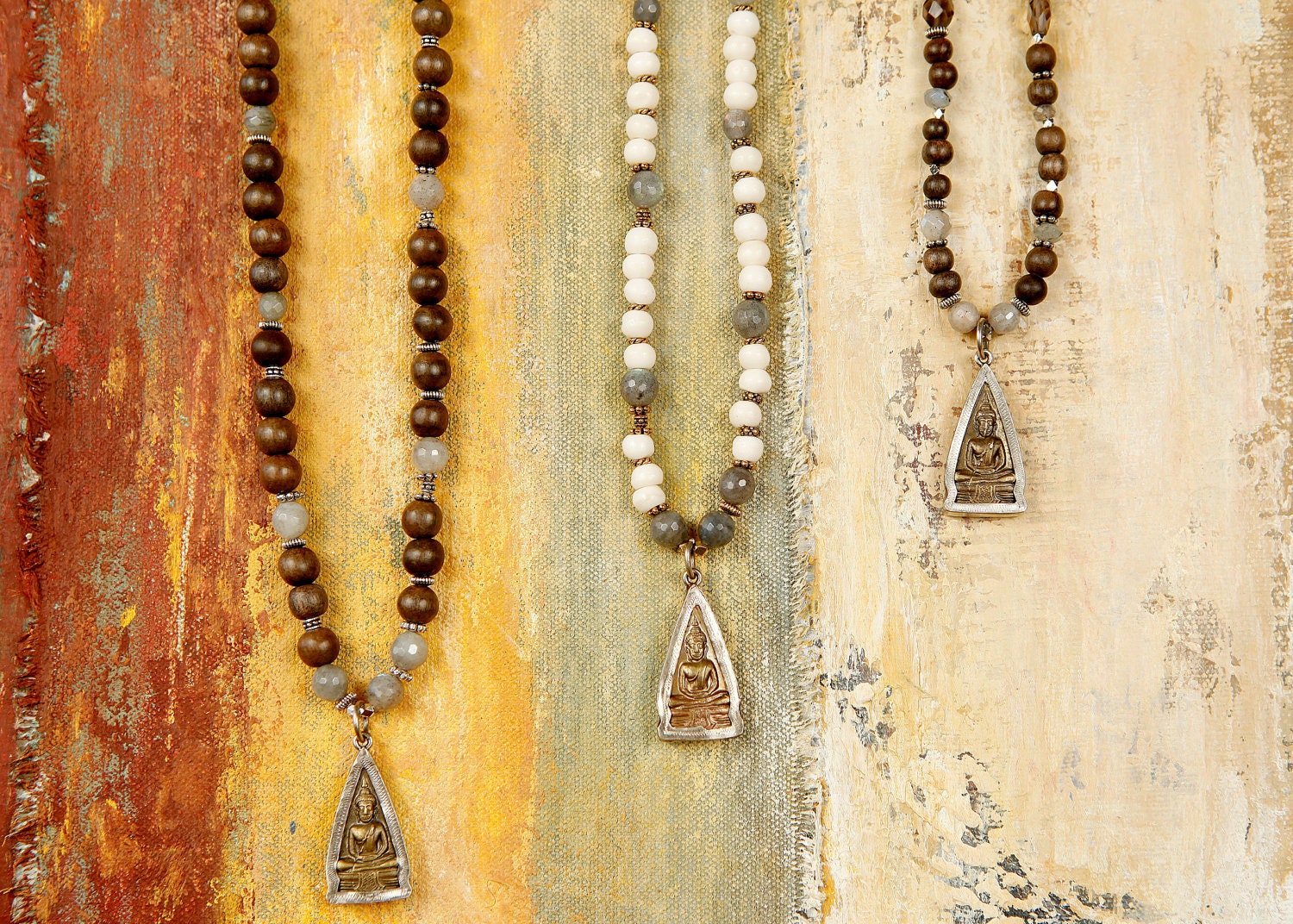 Beaded Friend of a Buddha Buddha Necklace