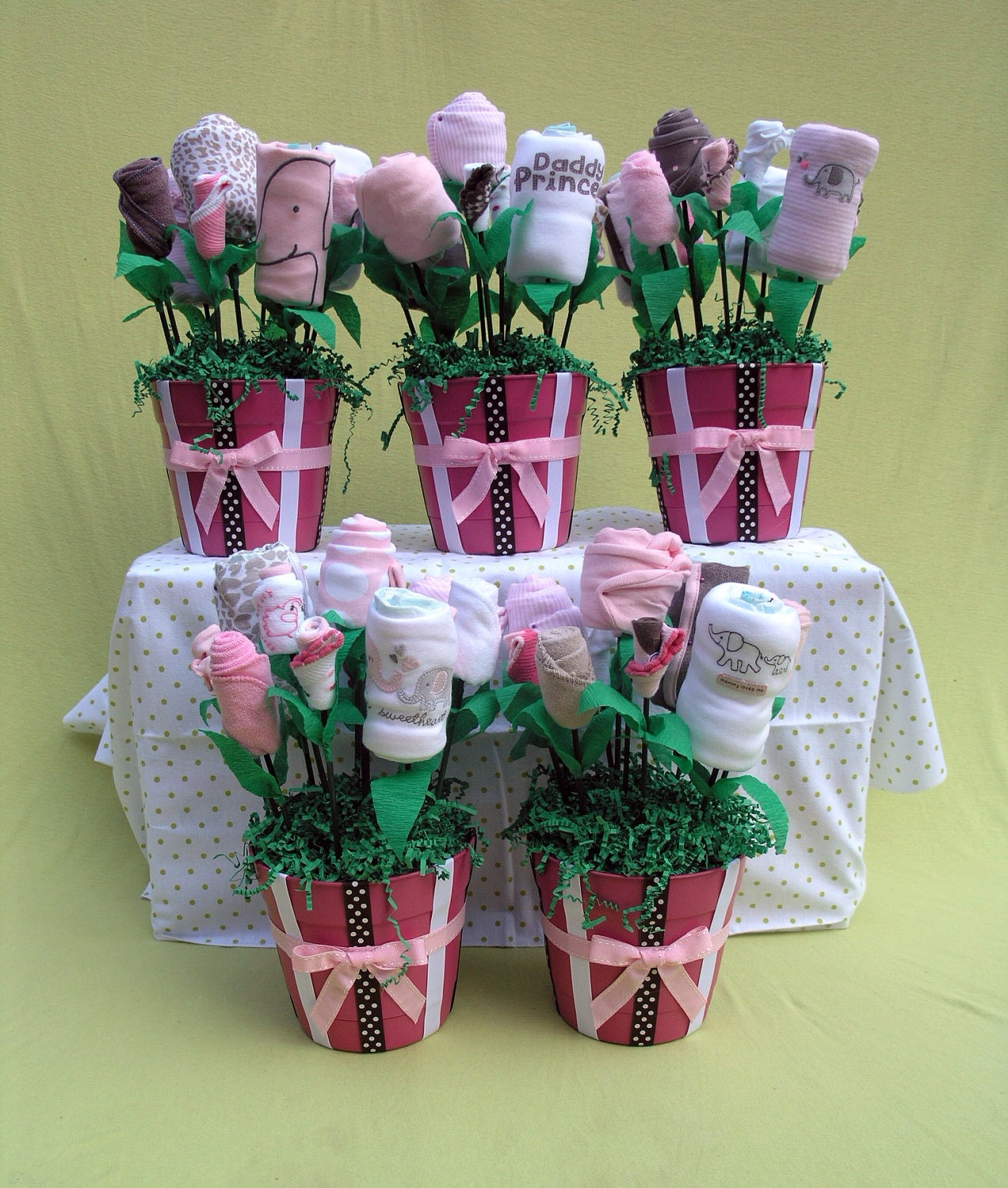 5 Baby Shower Centerpieces and Decorations Baby by babyblossomco