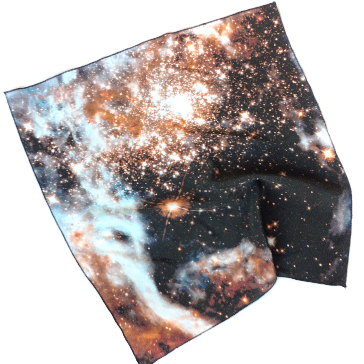 Cosmic Silk Handkerchief