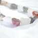 Natural stone necklace with chunky beads