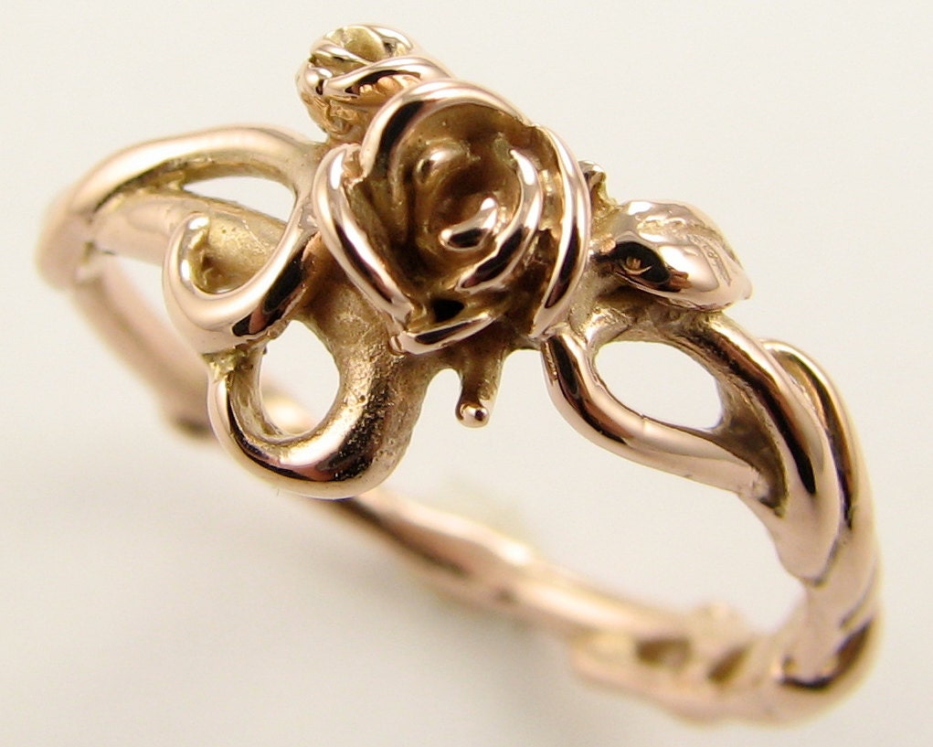 Rose Garden Ring in Rose Gold