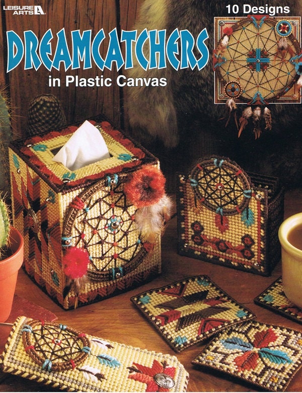 Dreamcatchers Plastic Canvas Needlepoint Craft Pattern Leaflet