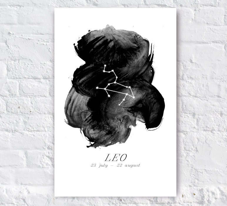 11x17 zodiac sign print