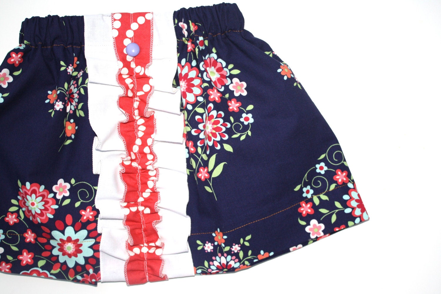 The VINTAGE LAVENDER BUTTON Skirt