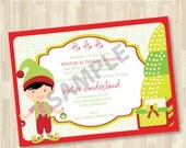 Christmas Customised Invitation DIY Printable for Baby Shower or Birthday Christmas Party Il_170x135
