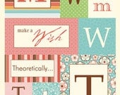 Sale Scenic Route Charlotte Monogram Cardstock Stickers MTVWY SRS438 Retail 2.49 - Embellishments for cards, scrapbooks, packages, collage