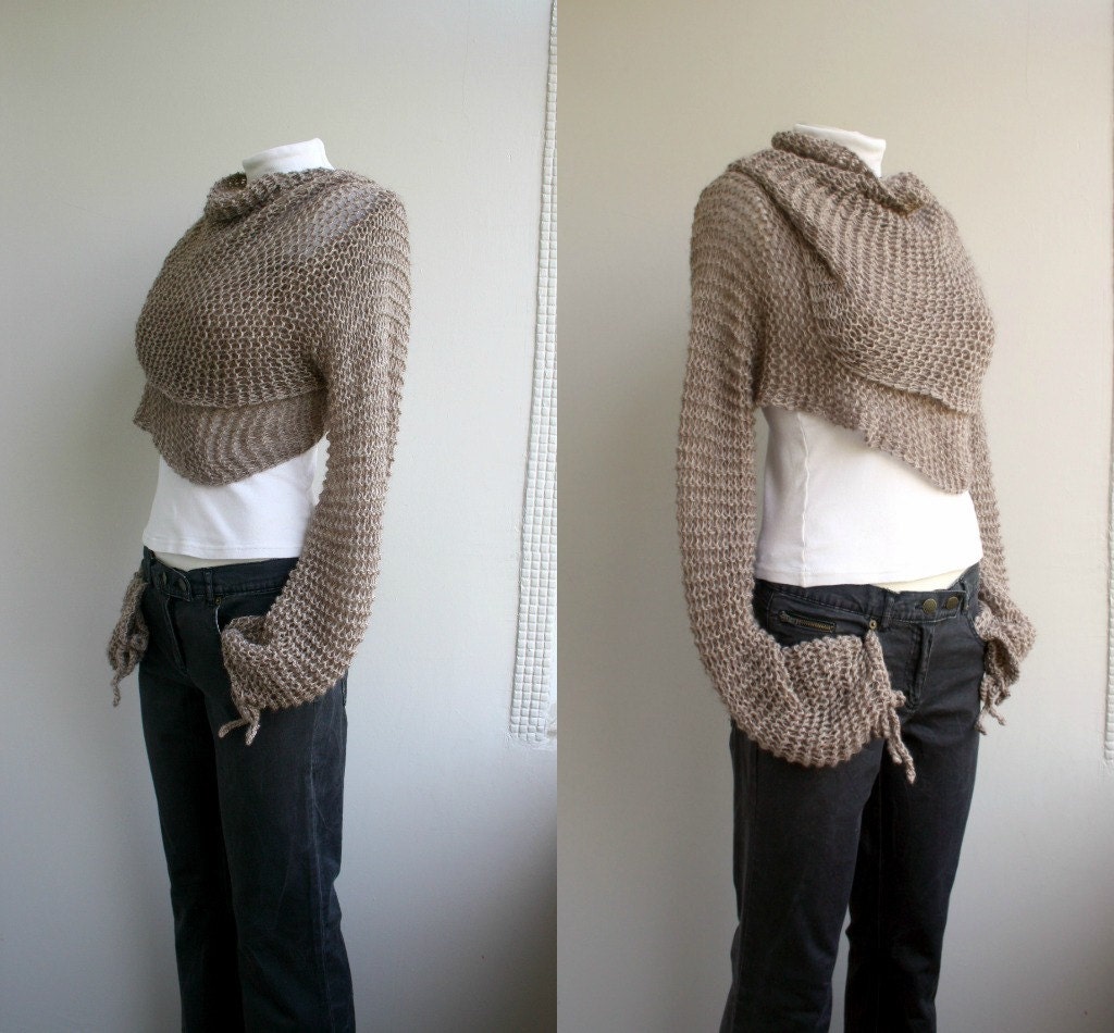 FREE Shipping New Season Milky  Brown  Wrap Bolero Scarf Shawl Neckwarmer gift for Women Girl Mom Mothers Day gift