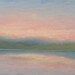 Original tonalist landscape oil painting on linen.