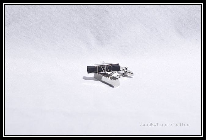 Engraved Rectangle Block Cufflinks in Stainless Steel for Best Man, Groomsman, Father of the Bride by Jackglass on Etsy