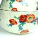 Vintage Hall's China Nesting Bowls. Set of Three in Orange Poppy Pattern from the Thirties, With gold trim SALE, was 65.00