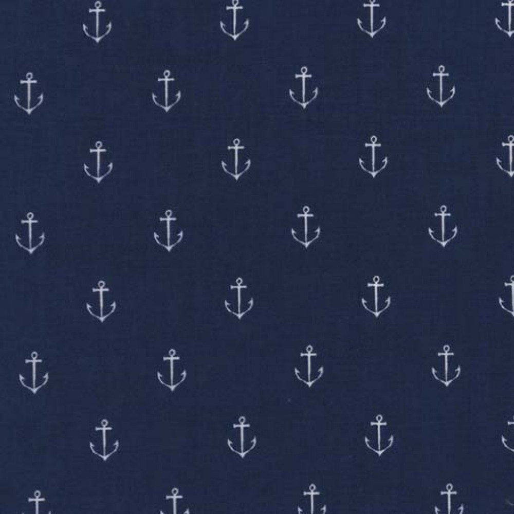 Michael Miller - Anchors Away in Navy - 2 Yards