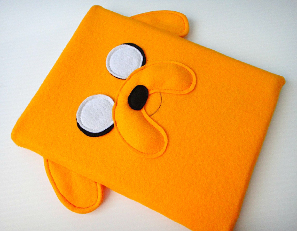 Felt iPad Sleeve / Case - Jake Adventure Time