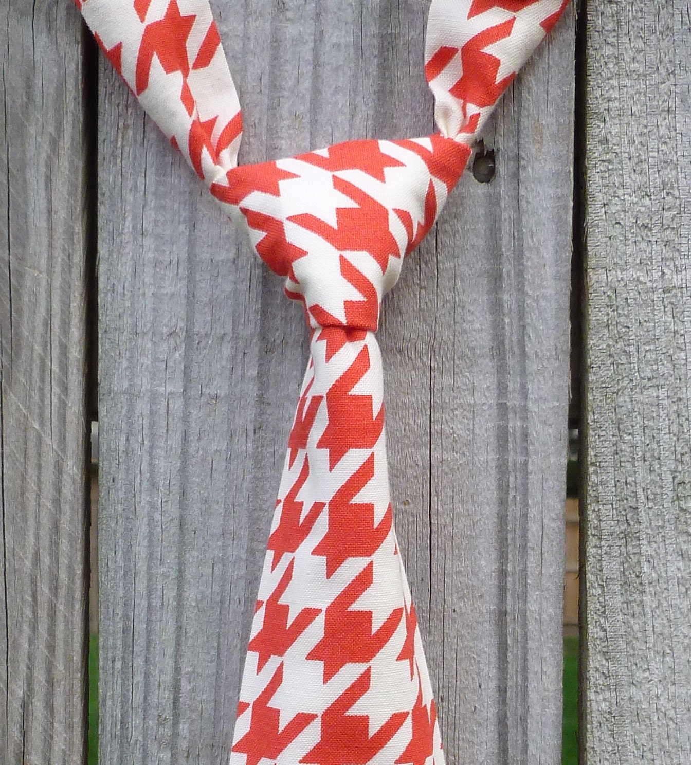 Boy Neck tie - Infant/Toddler/Child - Red Vintage Modern