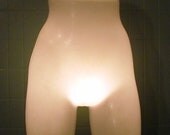 SALE Vintage Illuminated Store Mannequin For Panties- The Bottom Half
