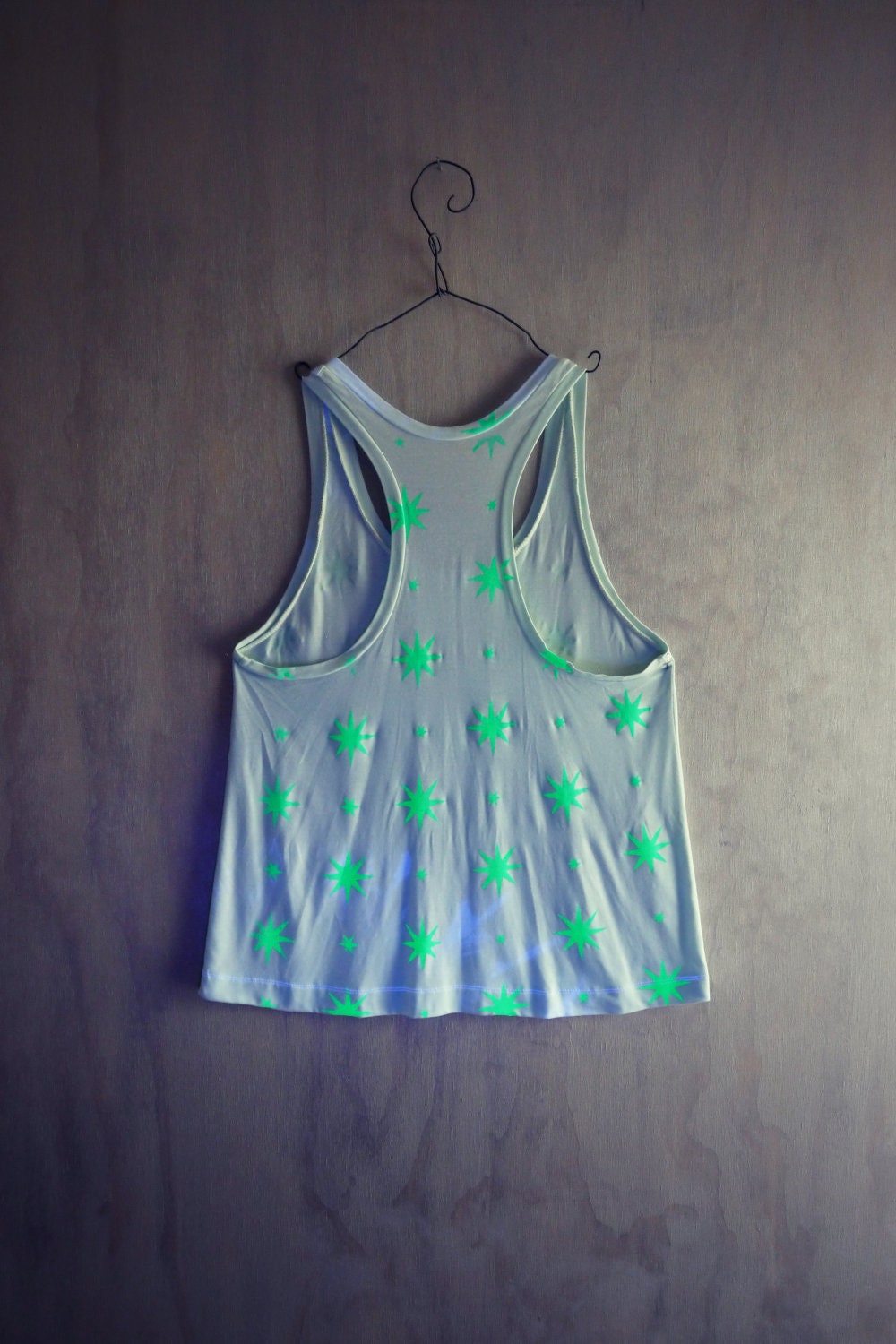 Glow in the dark Beneath the Stars Racerback tank top PREORDER Spring 2013