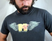 Vintage MTV Wings Tee Shirt