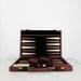 Vintage Backgammon Game - Complete Set with Case