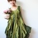 Free Shipping Promotion/Be cheery with Emerald Green Dress, Green dress, Cotton Dress, Sleeveless Dress, Casual Dress