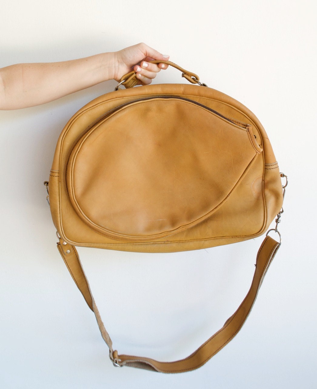 Leather Tennis Bag