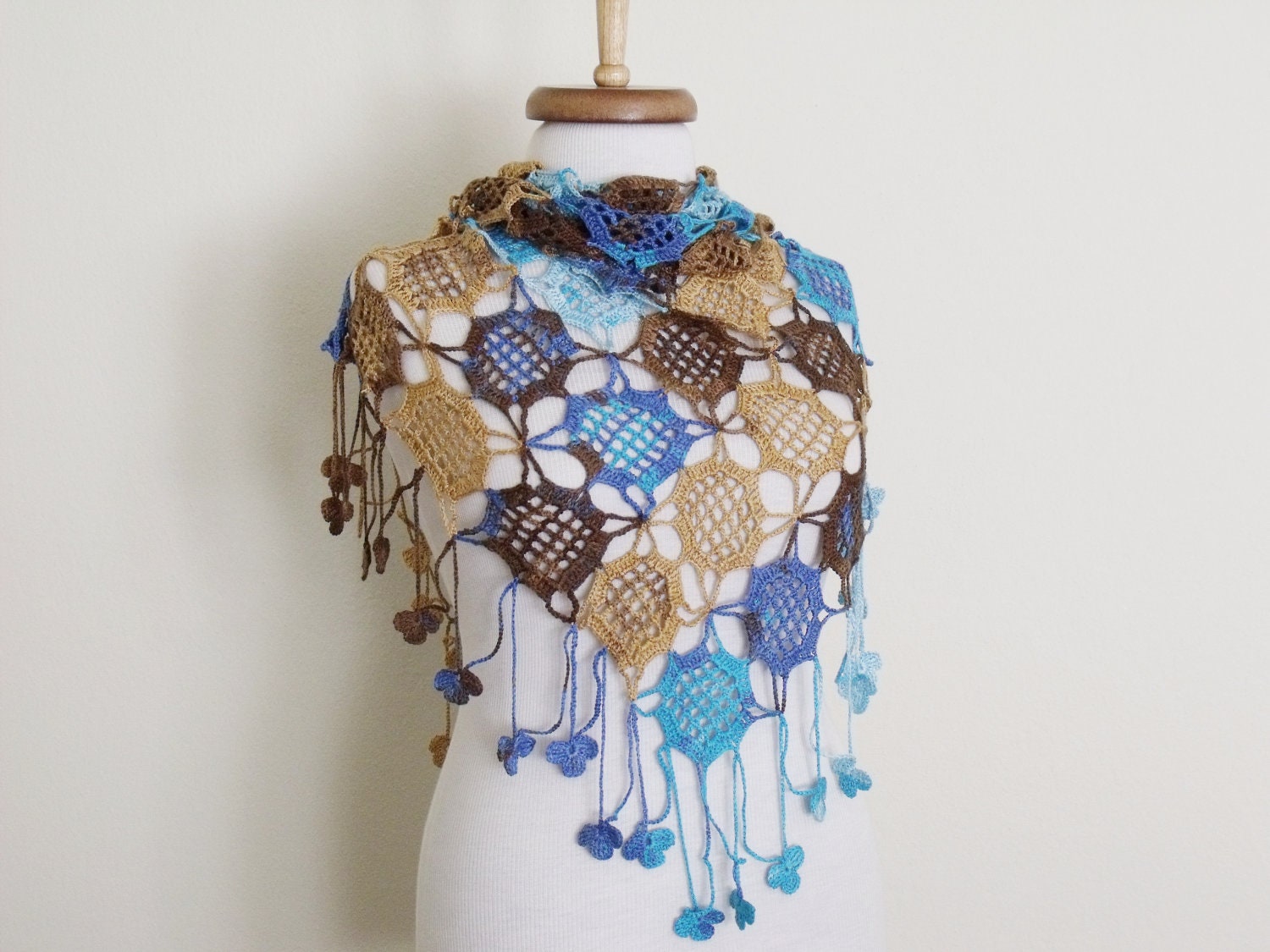 Multicolor Cotton Little Shawl-Ready to shipping
