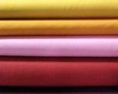 Kona Bundle Inspired by Honey Colorway Birds and Bees by Tula Pink -  Fat Quarter Bundle