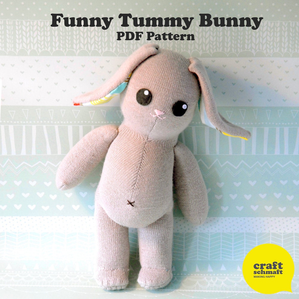 Tummy Bunny Pattern (PDF)