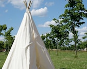 Tipi, Teepee, playtent indoor and outdoor - cover only & FREE SHIPPING