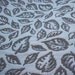 Set of 5 place mats with Fall leaves