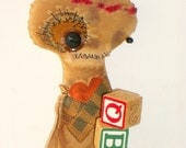 Monster Rag Doll - Snotty The Halloween Doll