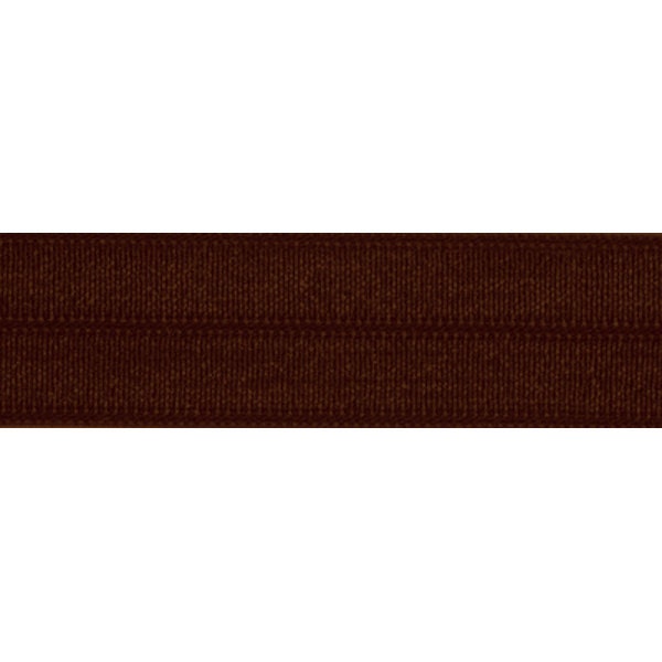 Cappuccino Brown Fold Over Elastic For Baby Headbands - 5 Yards of 5/8 Inch FOE