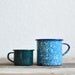 vintage enamel mugs