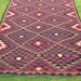 Big 9 x 6 Maimana. Hand woven Rug/Kilim Carpet from Afghanistan.