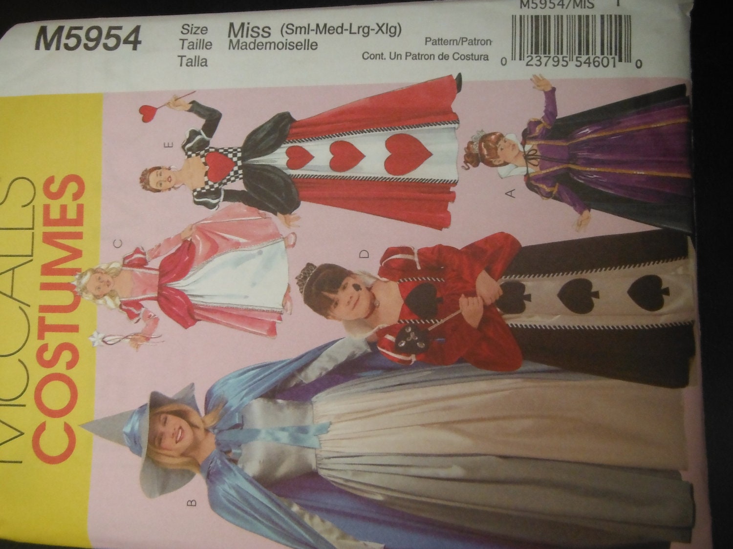 Halloween Costumes--Multi Kids UNCUT Patterns n sizes 3-8